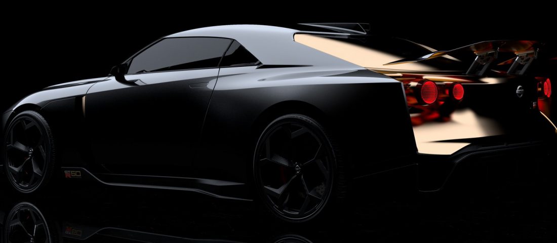 Aranyozott Nissan GT-R az Italdesigntól