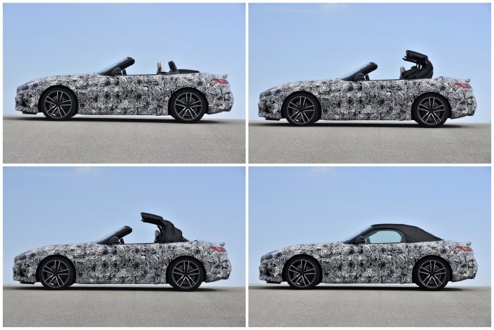 Gyári kémfotókon suhan a vadonatúj BMW Z4 6