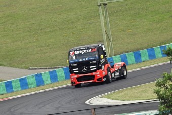 Kiss ötödik a második futamon a Hungaroringen