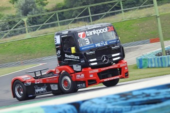 Kiss Norbert második a Hungaroringen