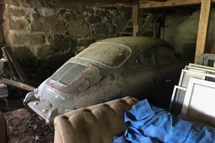40 éve szunnyadó Porschét találtak egy amerikai garázsban