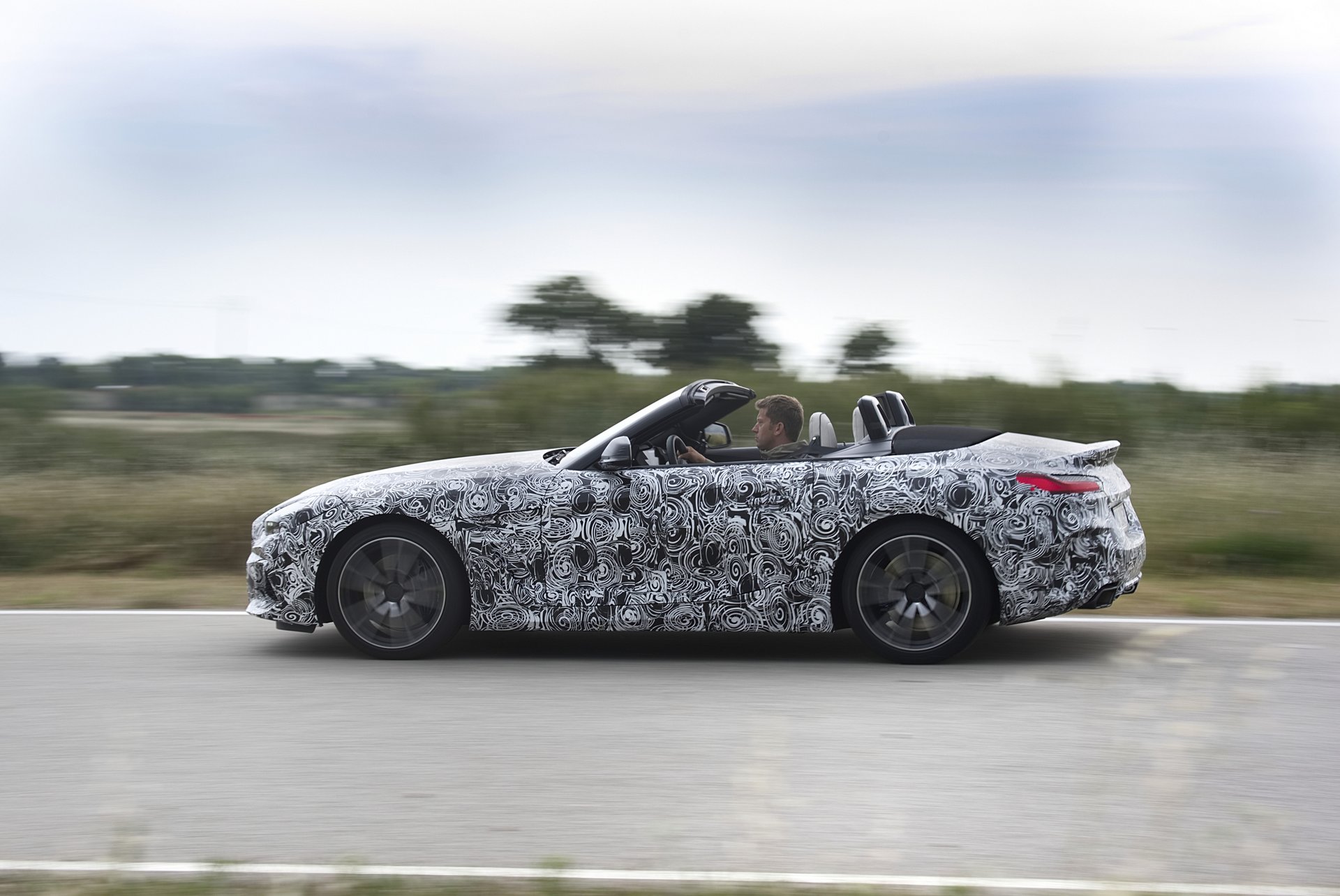 Gyári kémfotókon suhan a vadonatúj BMW Z4 6