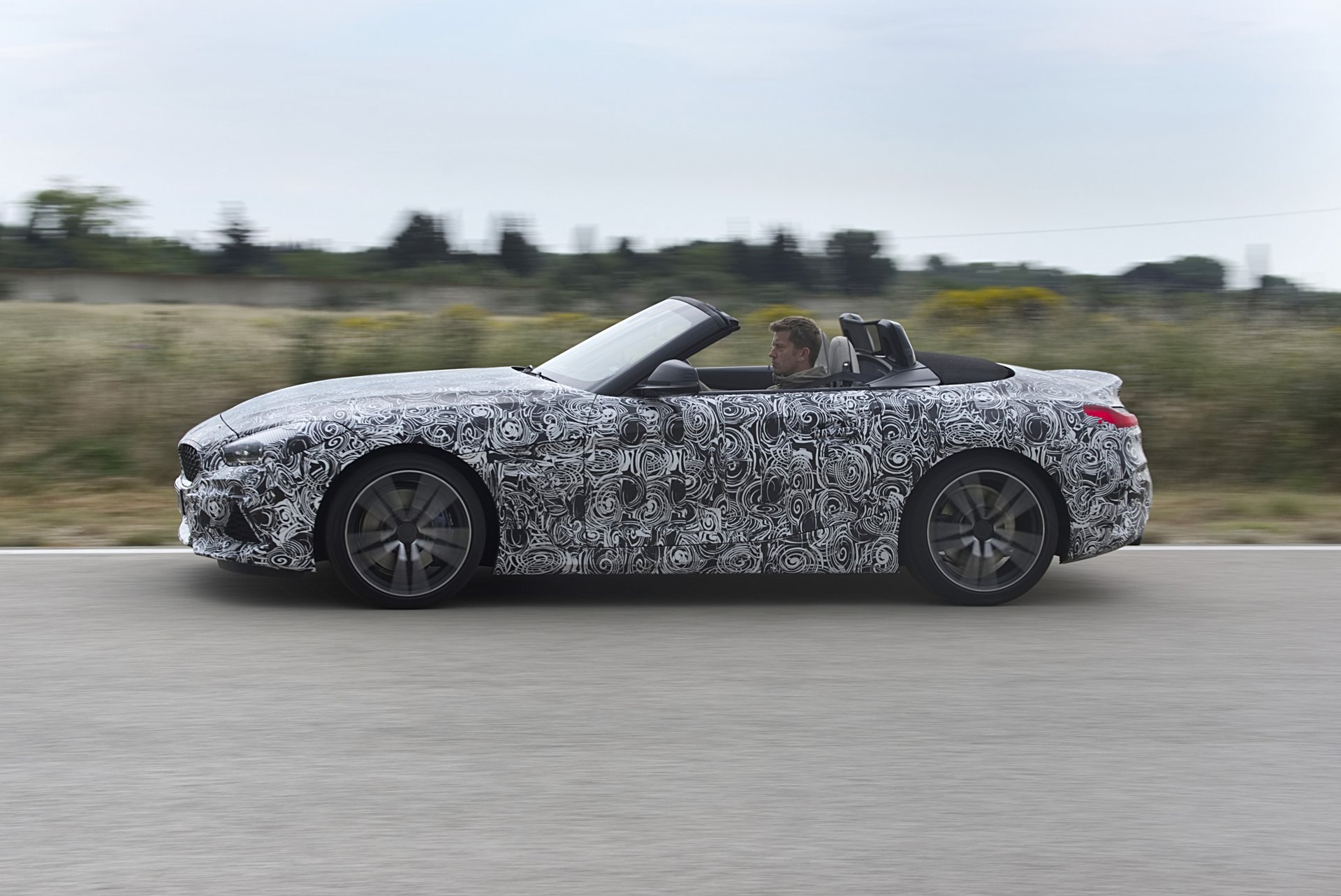 Gyári kémfotókon suhan a vadonatúj BMW Z4 7