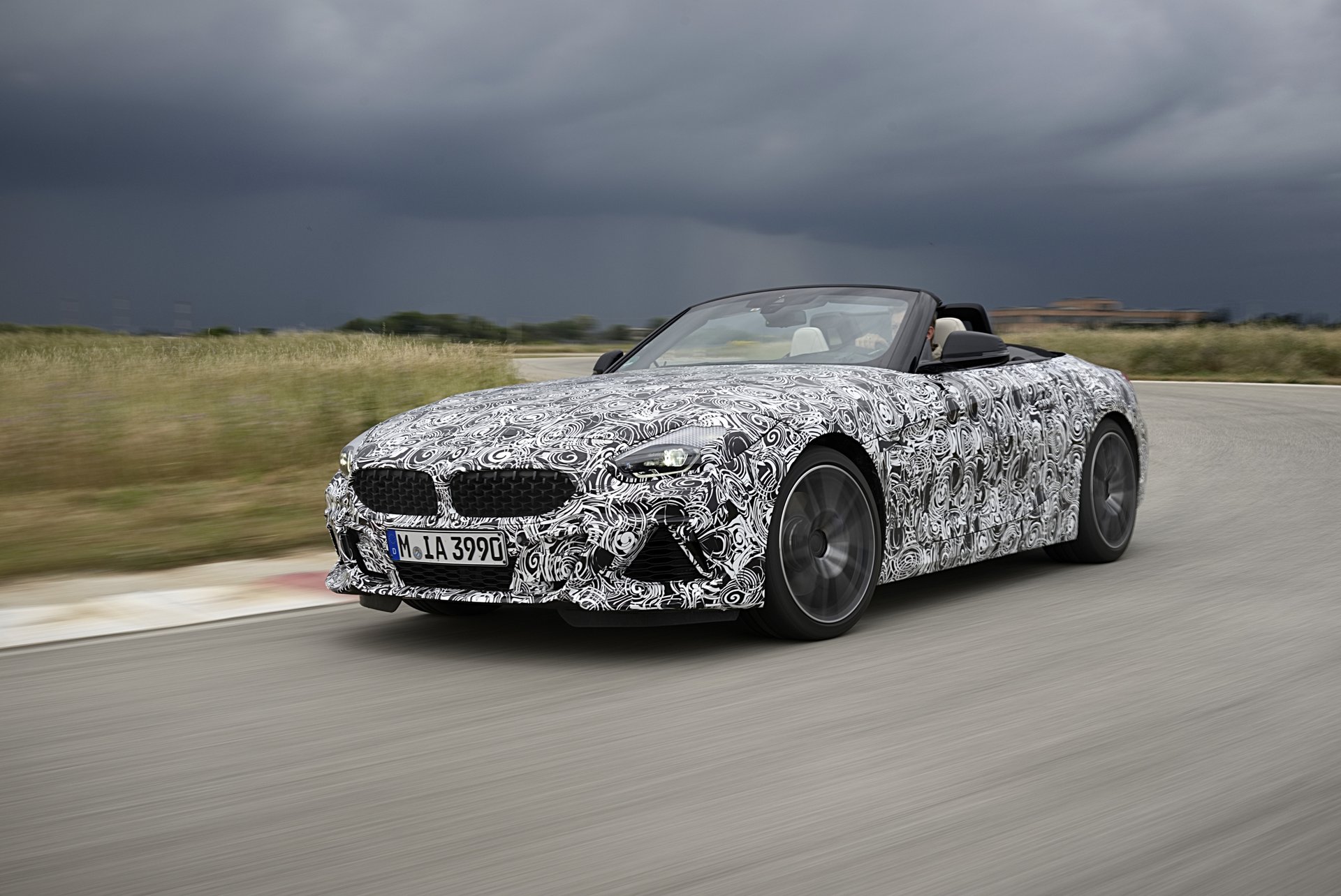 Gyári kémfotókon suhan a vadonatúj BMW Z4 41