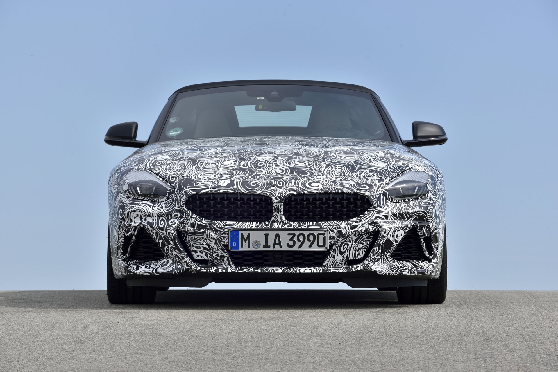 Gyári kémfotókon suhan a vadonatúj BMW Z4 31