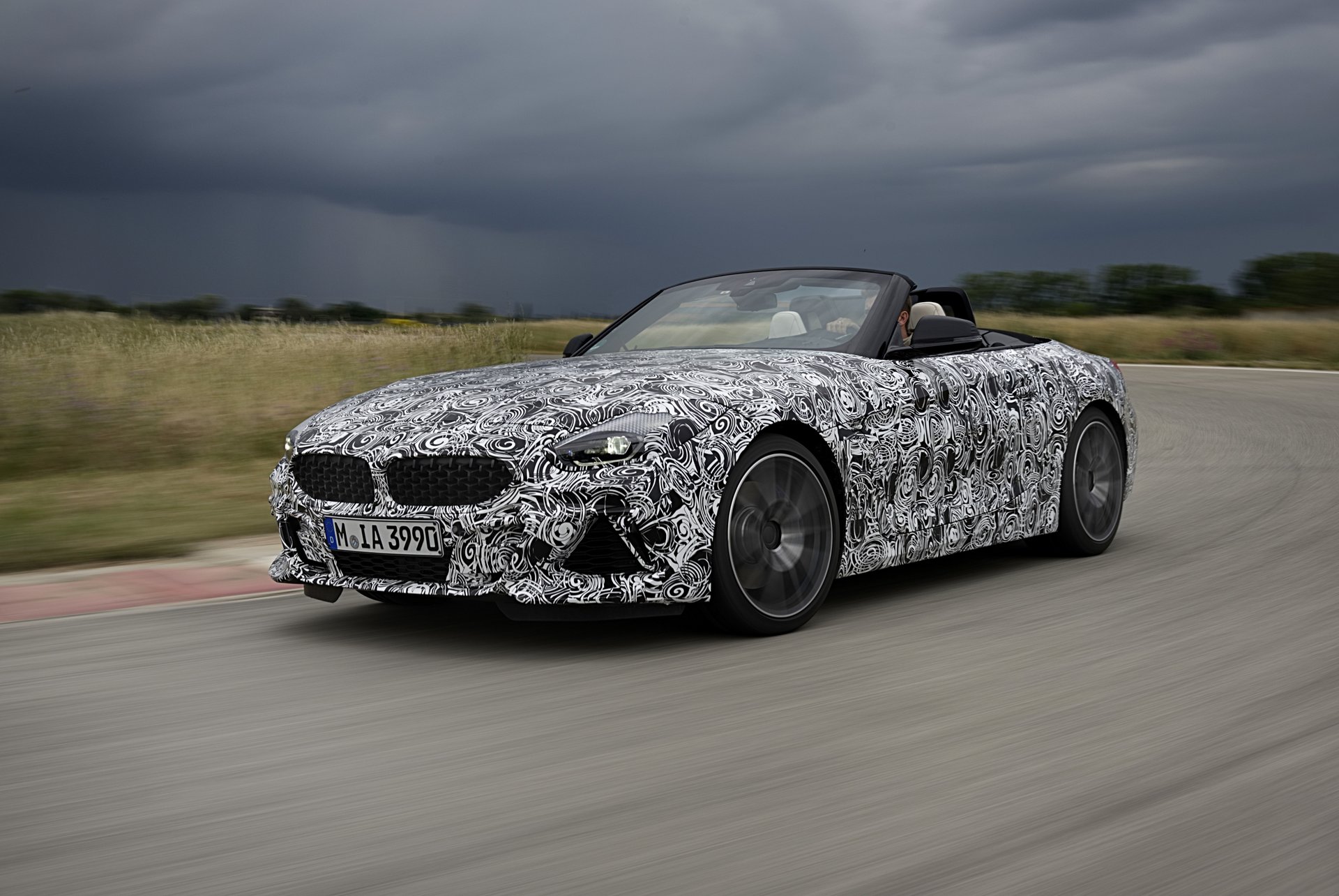 Gyári kémfotókon suhan a vadonatúj BMW Z4 42