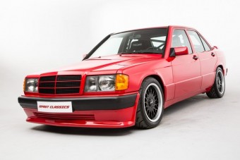 Páratlan ritkaság ez a Brabus tuningos 190-es Merci