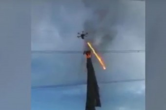 A lángszórós drónnál ma már nem látsz jobbat