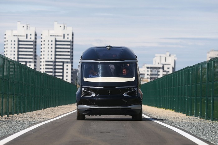 Világbajnokságon debütál az új önvezető Kamaz