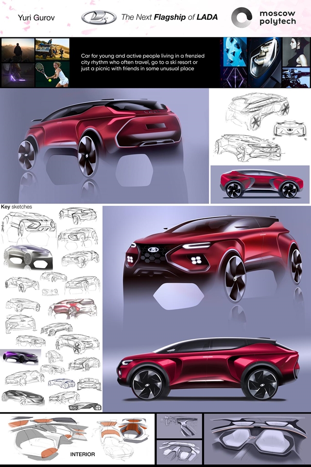 Zsigulik a jövőből: futurisztikus Lada-koncepciók 4