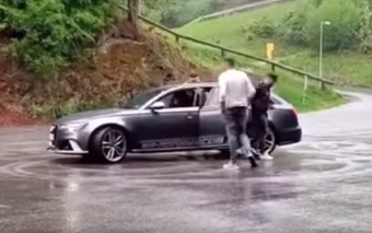 Két perc esztelen pörgés kellett csak az Audi RS6-nak, hogy lesántuljon
