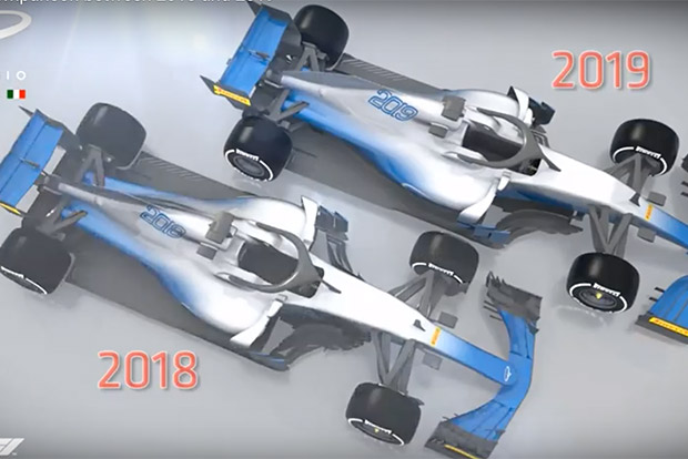 Videón az F1-es előzéskönnyítő változtatások