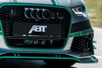 Eszement 1000 lóerős Audi RS6 hibrid az ABT-től