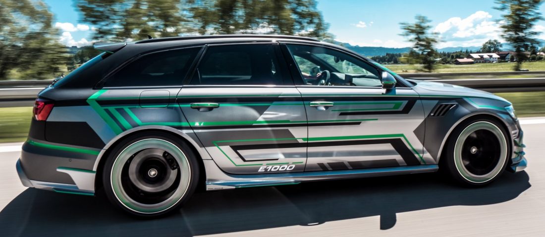 Eszement 1000 lóerős Audi RS6 hibrid az ABT-től