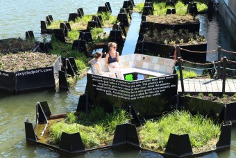 Szemétből épít pihenőszigeteket az Audi