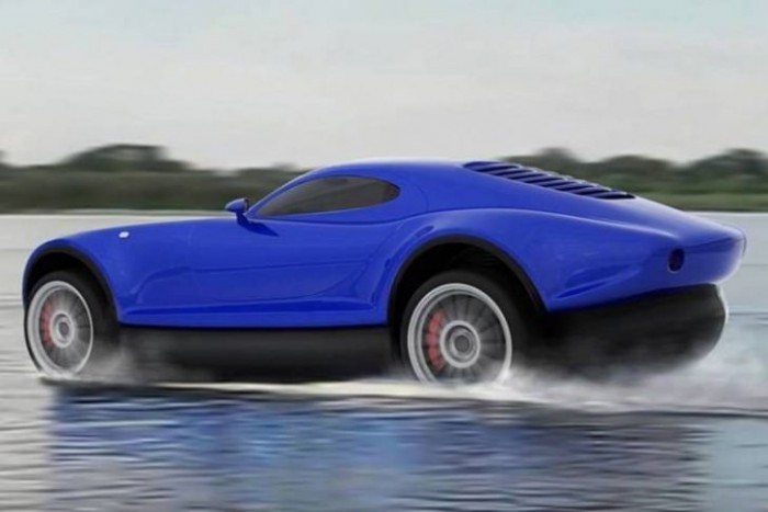 Vízen járó szupersportkocsi Oroszországból
