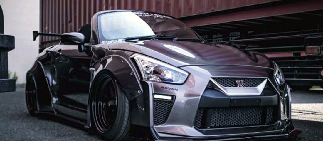 Sportautócska: ijesztő GT-R utánzat Japánból