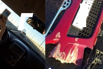 Mobillal a kézben karamboloztak a fiatal lányok