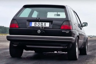 Világverő überbrutál kettes Golfot építettek a németek: 2,1 a százas sprint!