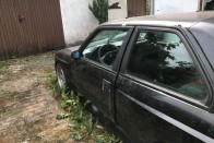 Kincset érő BMW-t rohasztottak egy kertben 11