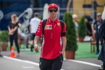 F1: Räikkönent kivették a hungaroringi sajtótájékoztatóról 
