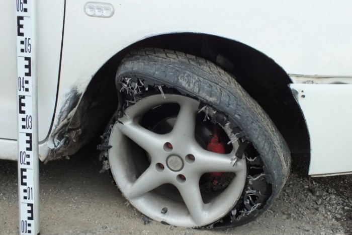 Defektet kapott a lopott autóval az ózdi tolvaj