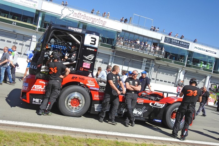 Dobogóra állt a magyar kamionversenyző