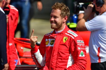 A leghíresebb autós sztárokkal forgatott Vettel 