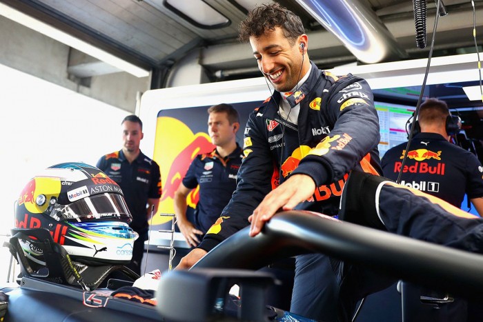 F1: Ricciardóé az első edzés