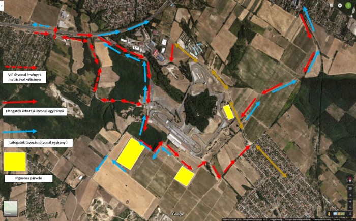 F1: Így változik a közlekedés a Magyar Nagydíj miatt 2