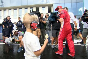 F1: A kis Räikkönen a Hungaroring sztárja