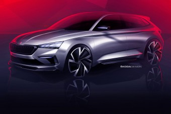 Jön a Škoda új sportos családi autója