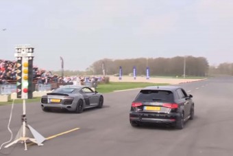 Itt tart a tudomány: az új Audi RS3 lépést tart a múlt csúcsát képviselő gépekkel