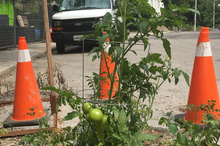 Kanadában a legbékésebb módon dühöngenek egy javítatlan úthiba miatt
