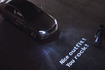 A Mercedes most megmutatja, mi az igazi fényposta
