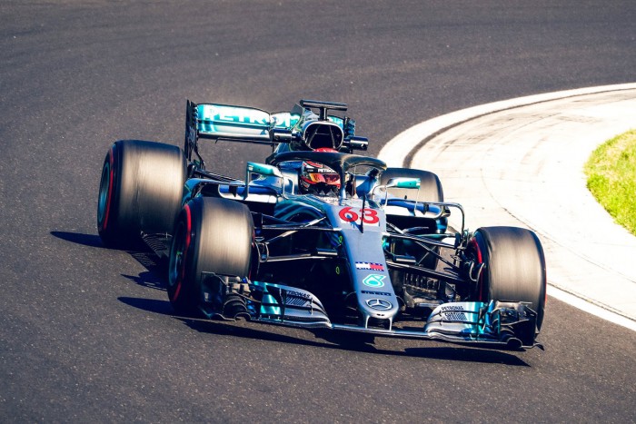 F1: A Mercedes elvette a Ferrari pályacsúcsát