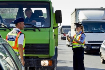 Kamionosokat fogtak a rendőrök