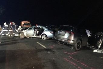 Képeken a 81-esen történt halálos baleset