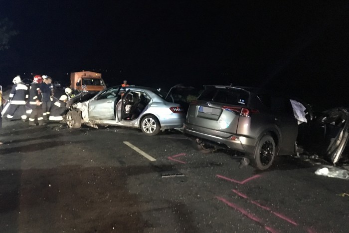 Képeken a 81-esen történt halálos baleset