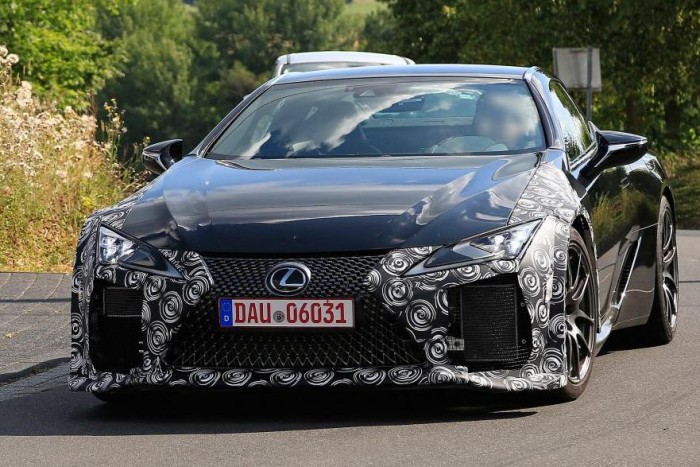 Kémfotókon a Lexus LFA méltó utódja