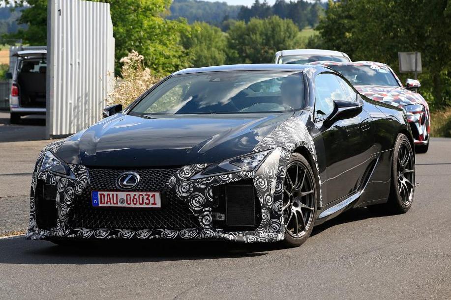 Kémfotókon a Lexus LFA méltó utódja 5