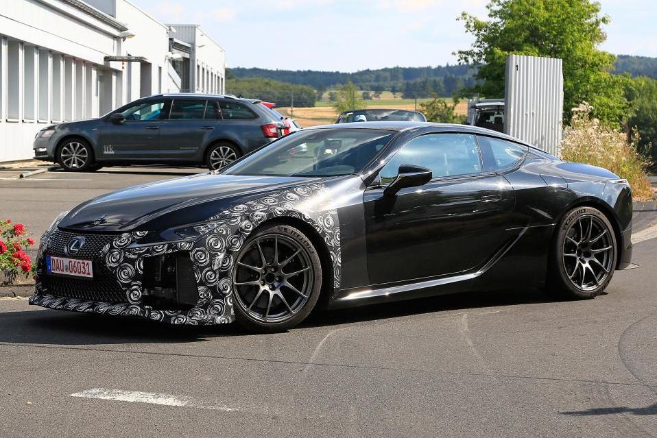 Kémfotókon a Lexus LFA méltó utódja 7