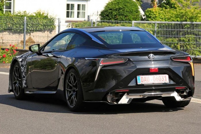 Kémfotókon a Lexus LFA méltó utódja 1
