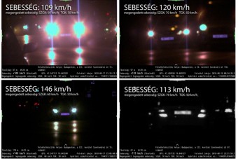 Rengeteg gyorshajtót fogott a rendőrség az esti razzián