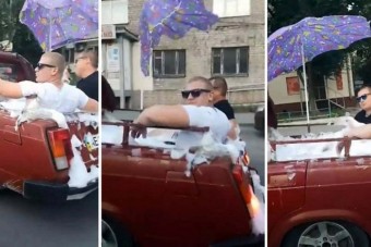 Ezek a srácok egy Ladából alkották meg a kánikula tökéletes ellenszerét