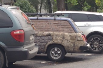 Kőkorszaki tuningot kapott ez a Lada-kombi