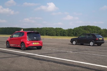 Régen minden jobb volt, de azért az új VW Up GTI lenyomja az öreg Golfot