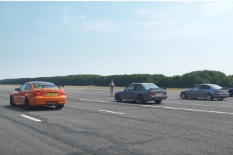 BMW M3 gigagyorsulás generációk harcával