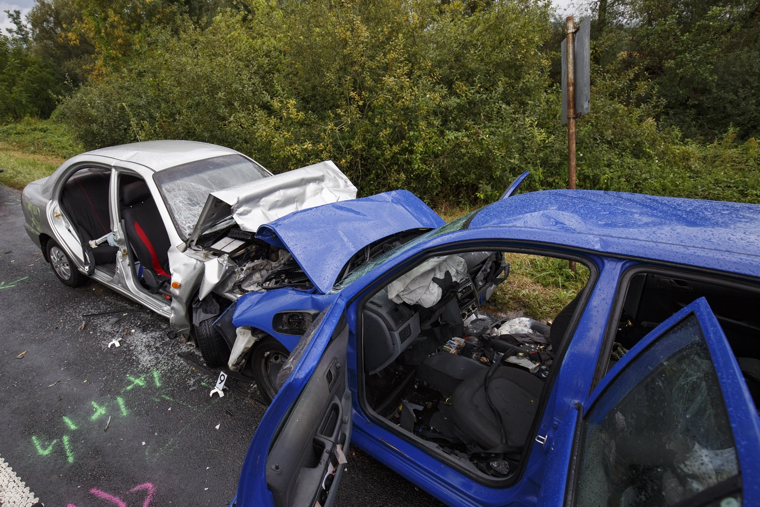 Képeken a Zalában történt halálos baleset 5