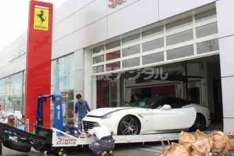 51 Ferrarit pusztított el a tájfun